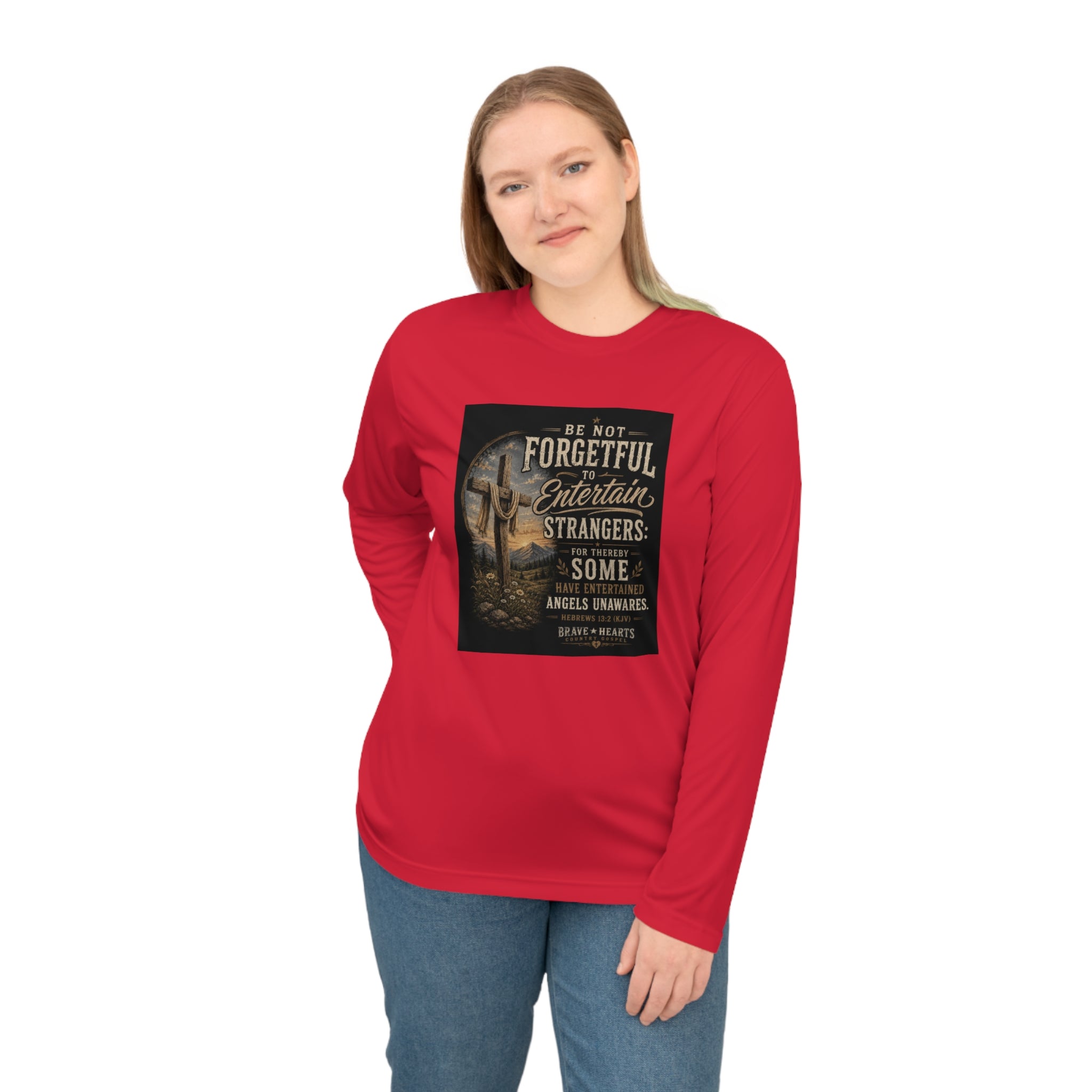 Be Not Forgetful - Brave Hearts Country Gospel Long Sleeve T-Shirt