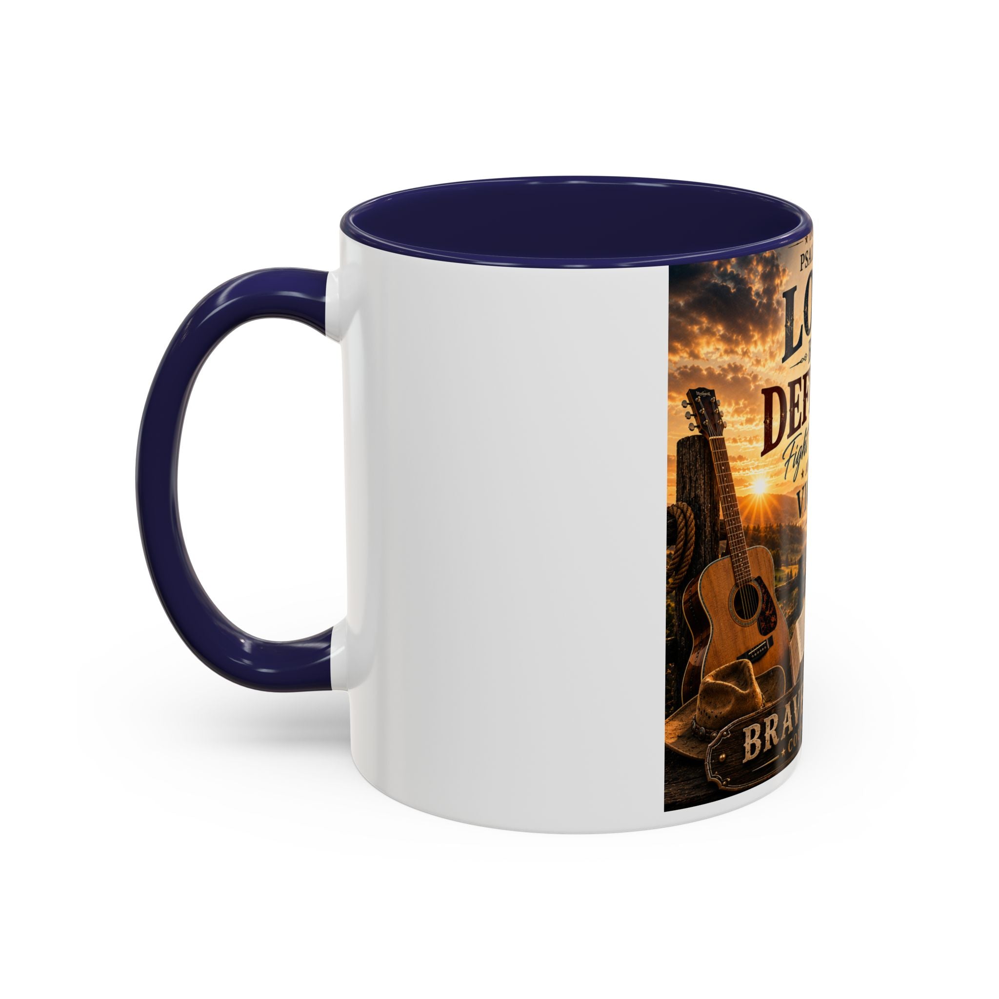 Lord, Be My Defender — Brave Hearts Country Gospel Mug