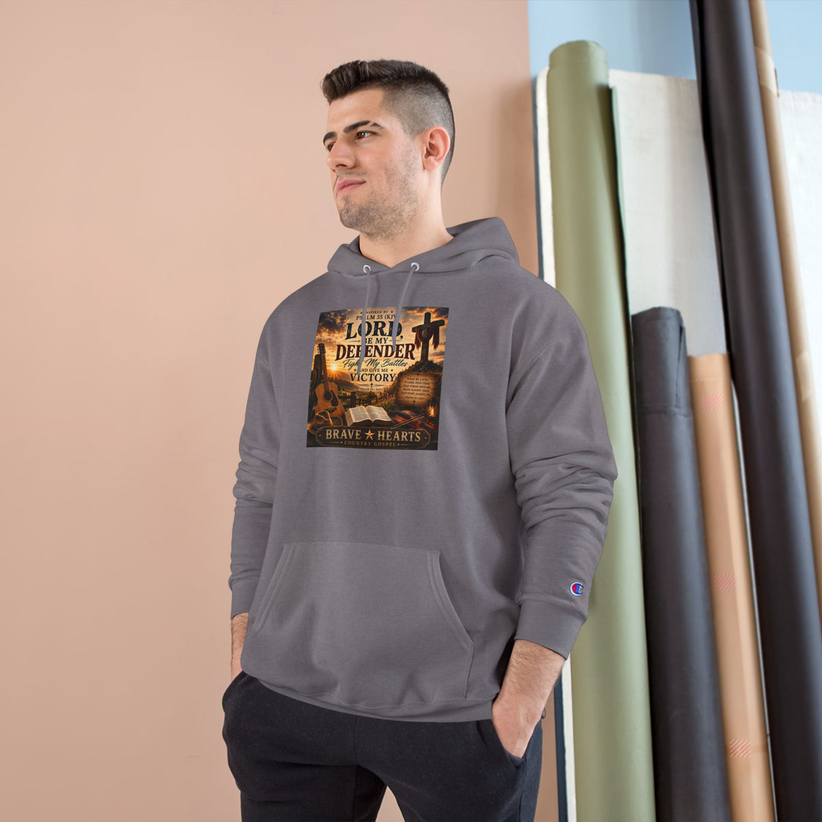 Lord Be My Defender – Brave Hearts Country Gospel Hoodie