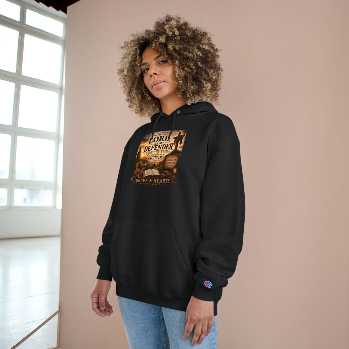 Lord Be My Defender – Brave Hearts Country Gospel Hoodie