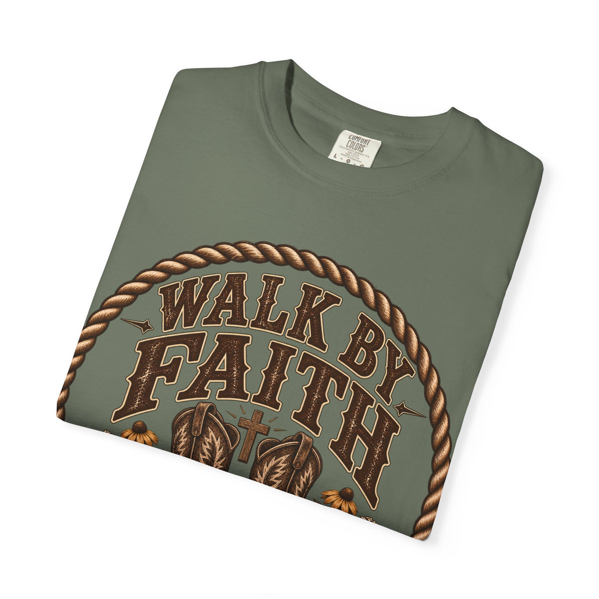Walk By Faith - Bible Brave Hearts T-shirt