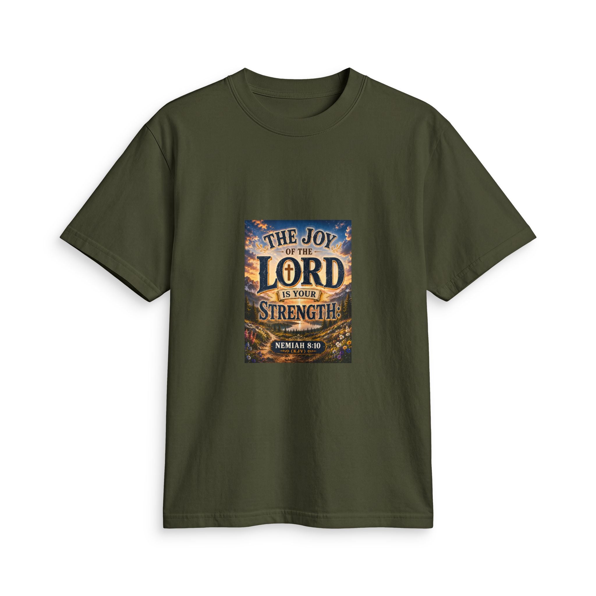 The Joy of the Lord Is Your Strength — Brave Hearts Country Gospel T-Shirt