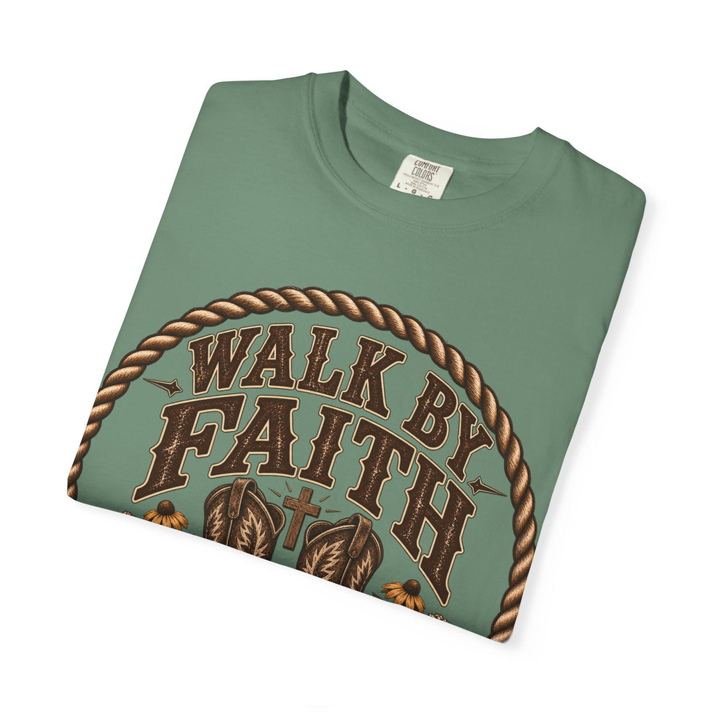 Walk By Faith - Bible Brave Hearts T-shirt