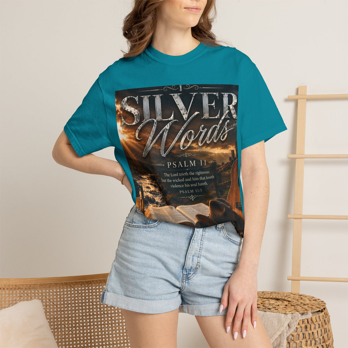 Silver Words — Brave Hearts Country Gospel T-Shirt