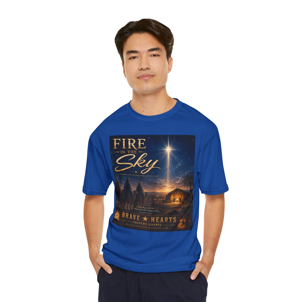 Fire in the Sky — Brave Hearts Country Gospel T-Shirt