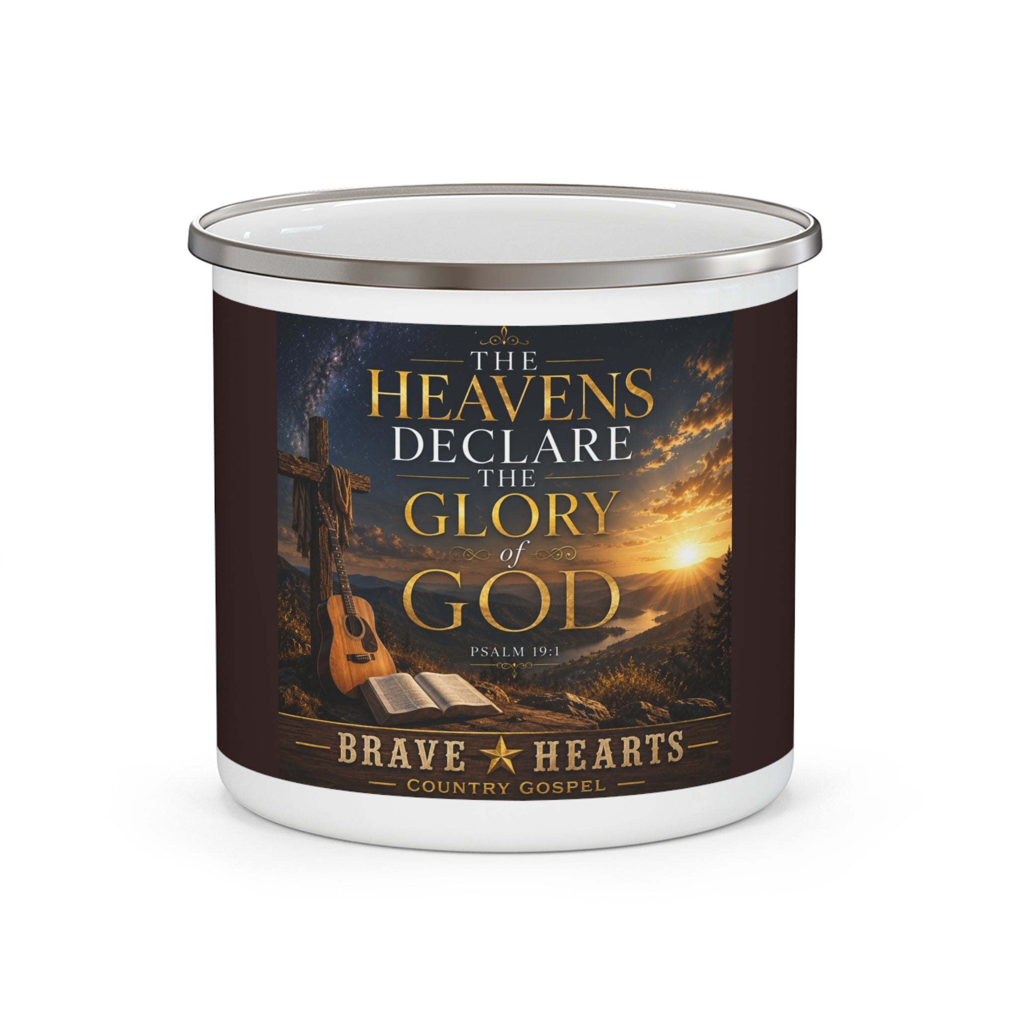 The Heavens Declare the Glory of God - Brave Hearts Country Gospel Mug