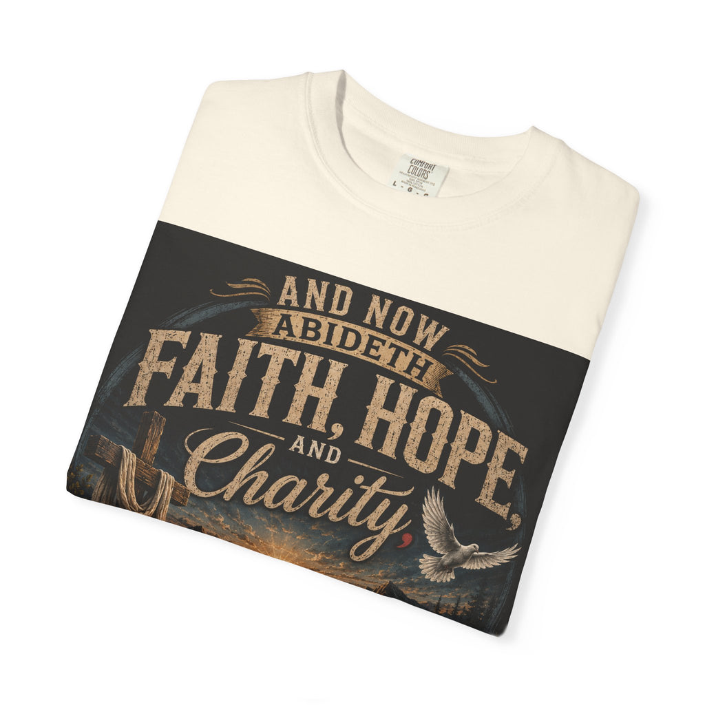 Faith, Hope, and Charity — Brave Hearts Country Gospel T-Shirt