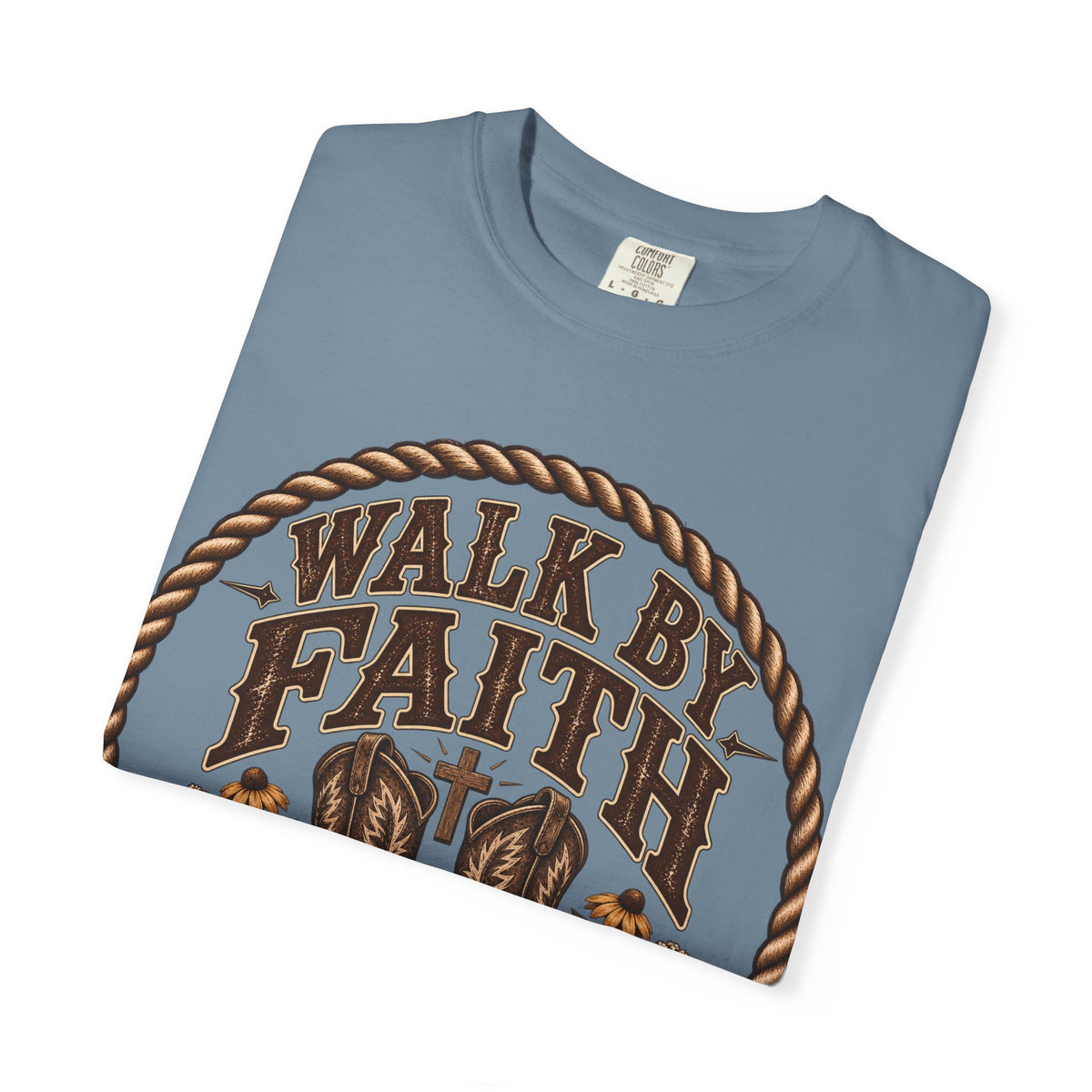 Walk By Faith - Bible Brave Hearts T-shirt