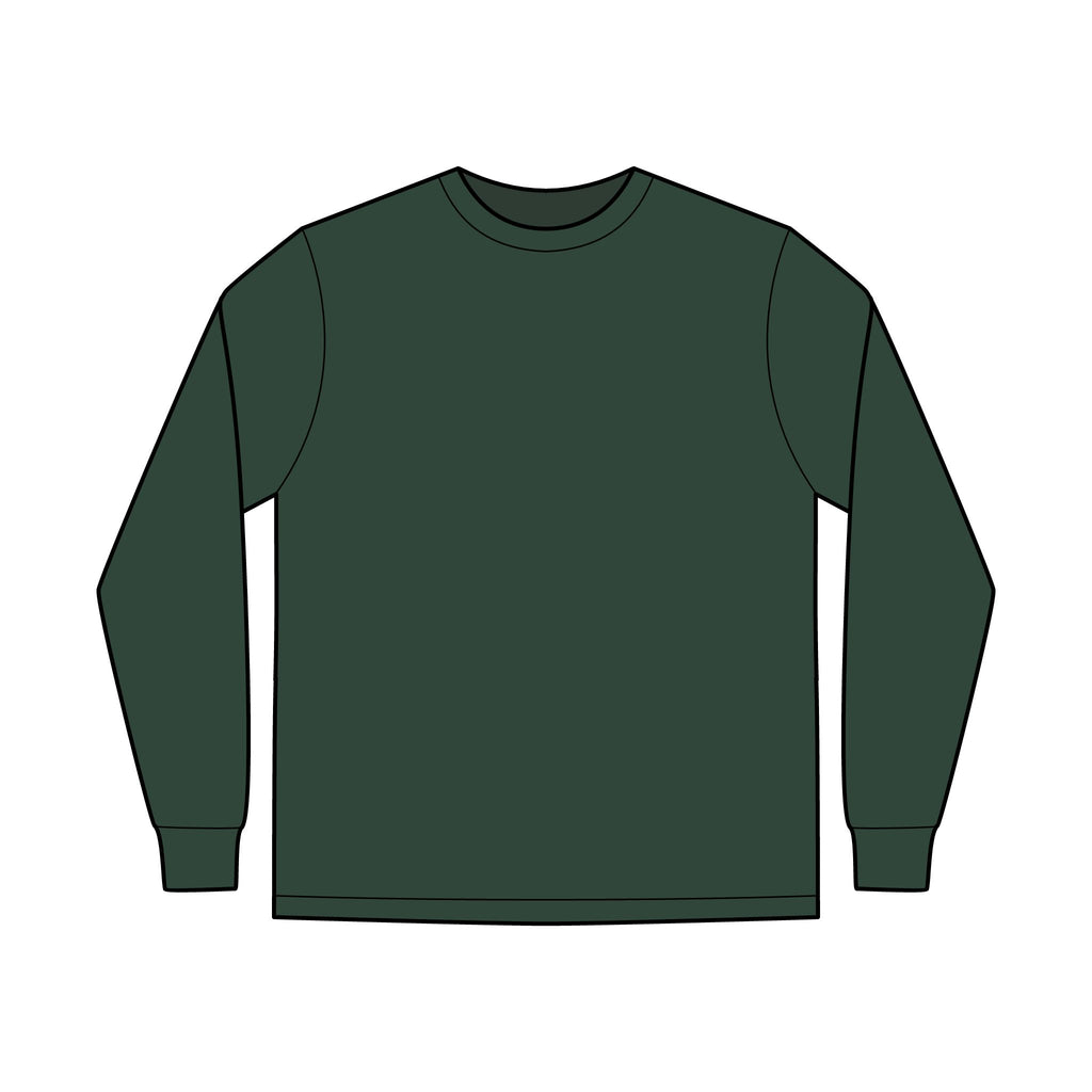 Under His Wings- Brave Hearts Country Gospel Long Sleeve T-Sirt