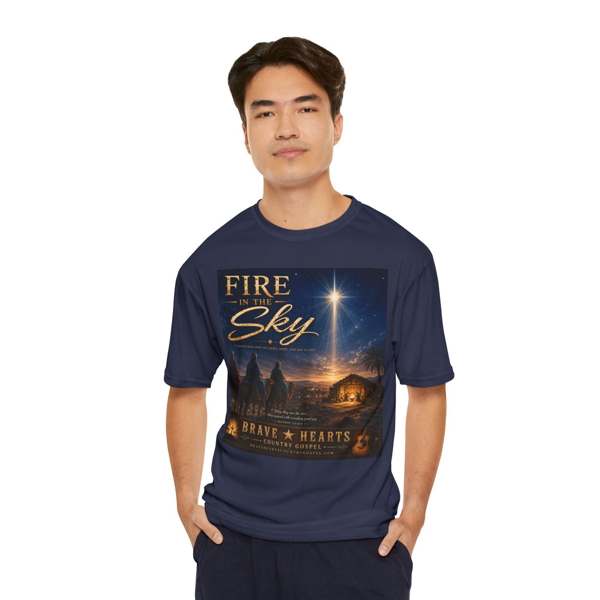 Fire in the Sky — Brave Hearts Country Gospel T-Shirt