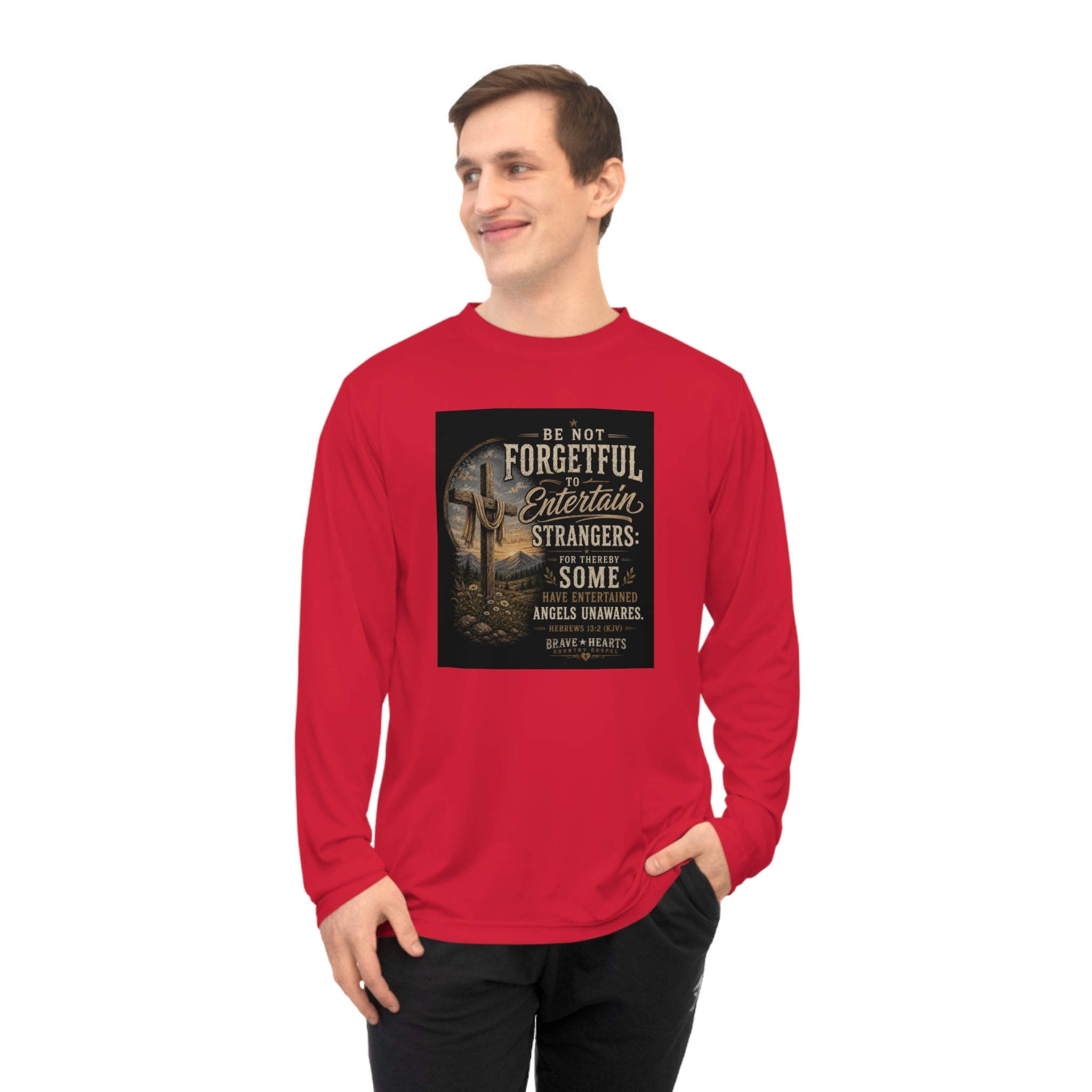 Be Not Forgetful - Brave Hearts Country Gospel Long Sleeve T-Shirt