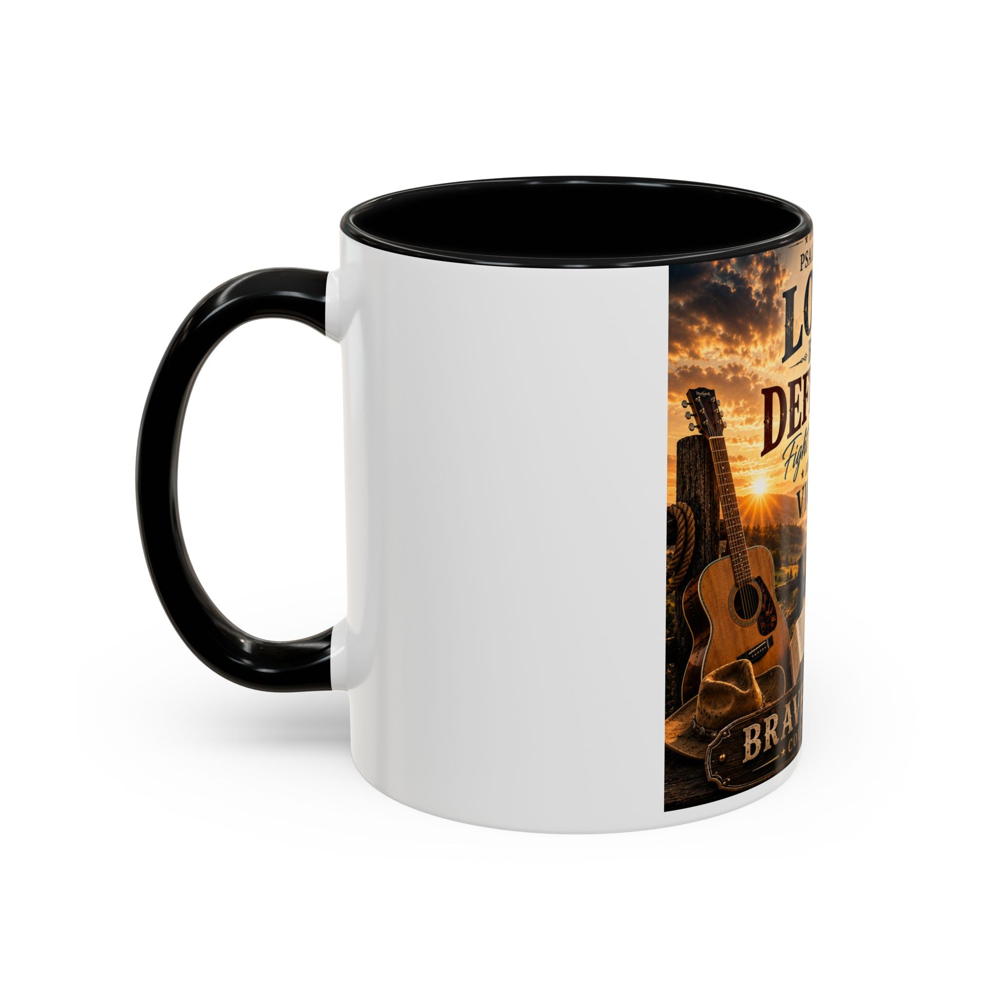 Lord, Be My Defender — Brave Hearts Country Gospel Mug