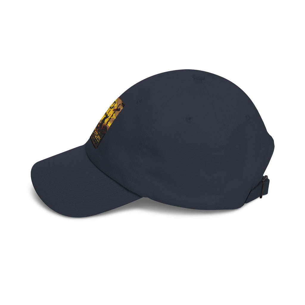 Brave Hearts Faith Dad Cap — "Lord Standin' by Me" Vintage Cross Baseball Hat