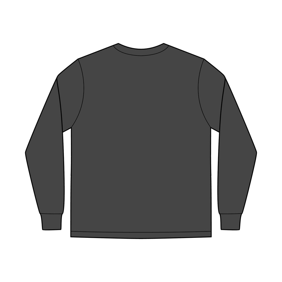 Under His Wings- Brave Hearts Country Gospel Long Sleeve T-Sirt