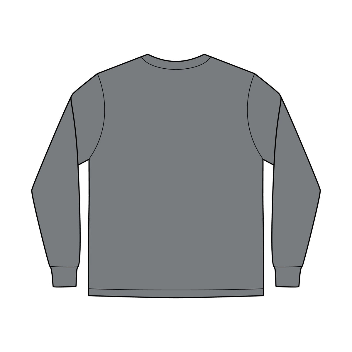 Under His Wings- Brave Hearts Country Gospel Long Sleeve T-Sirt