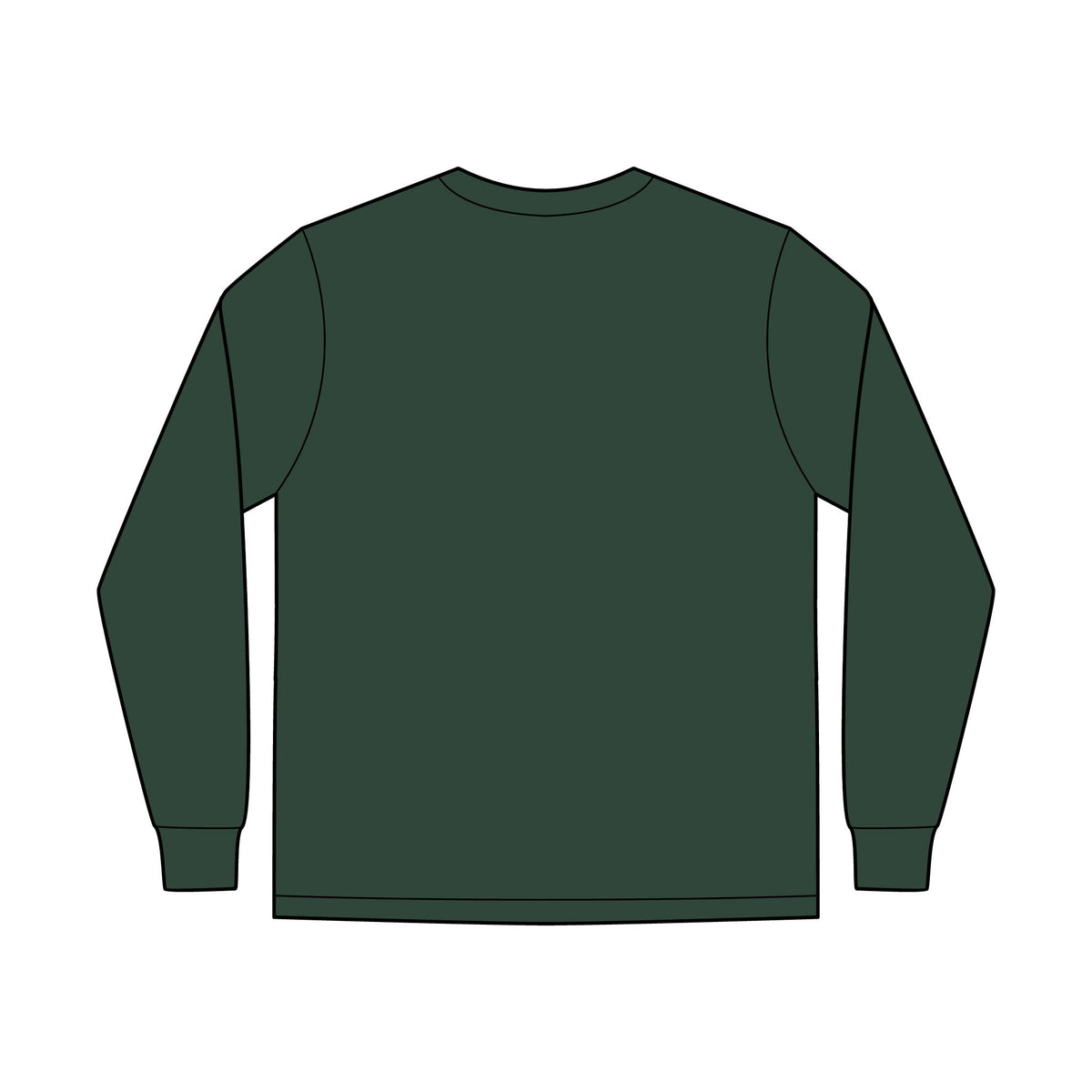 Under His Wings- Brave Hearts Country Gospel Long Sleeve T-Sirt
