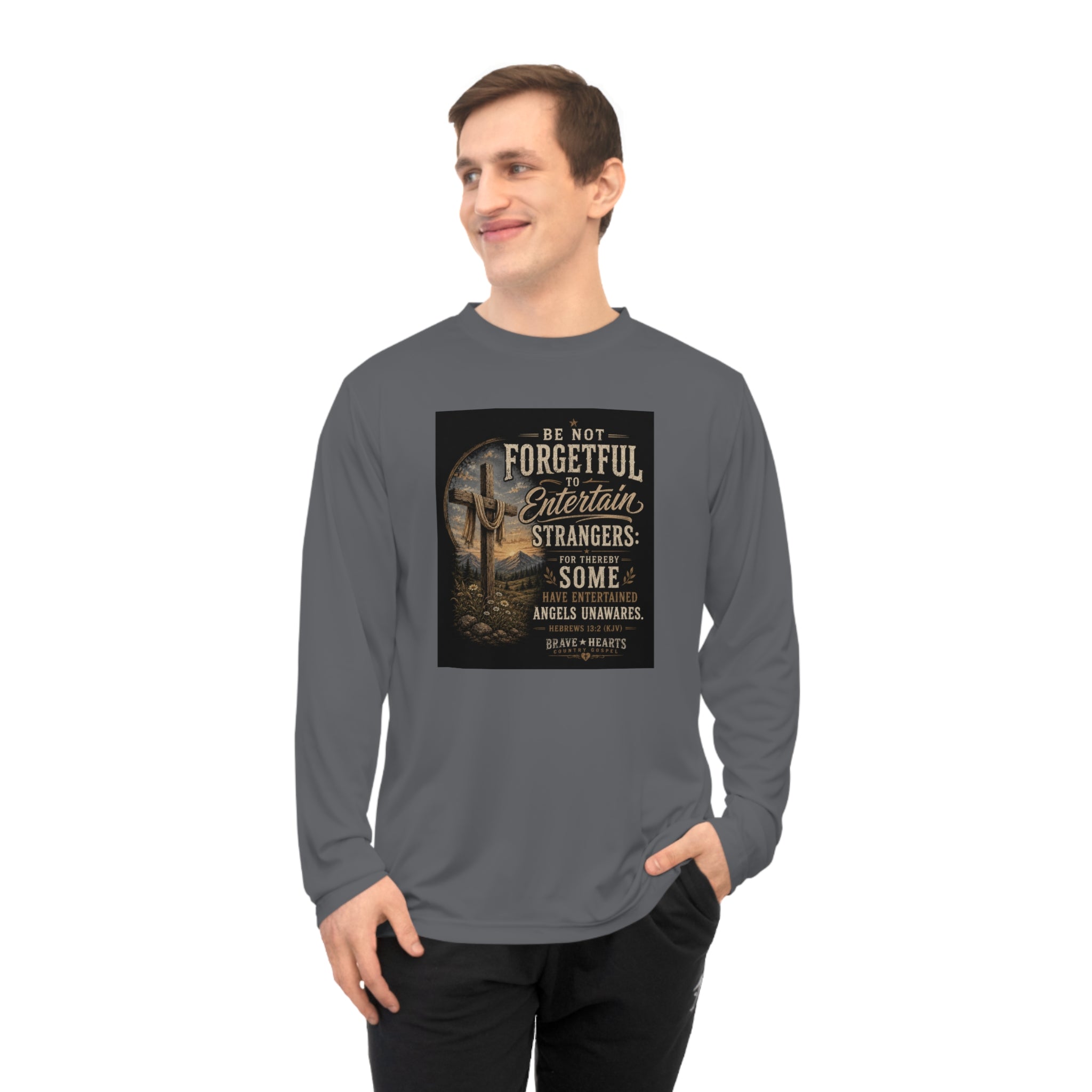 Be Not Forgetful - Brave Hearts Country Gospel Long Sleeve T-Shirt