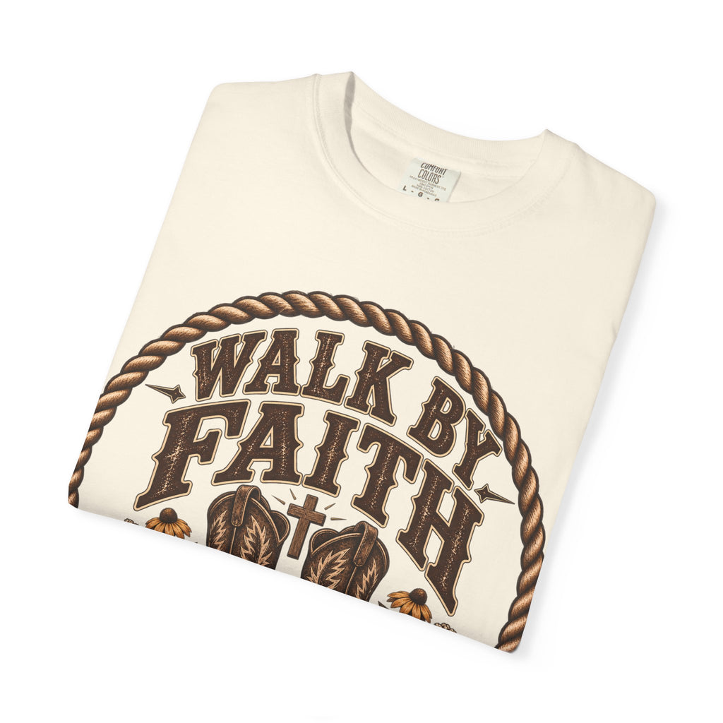 Walk By Faith - Bible Brave Hearts T-shirt