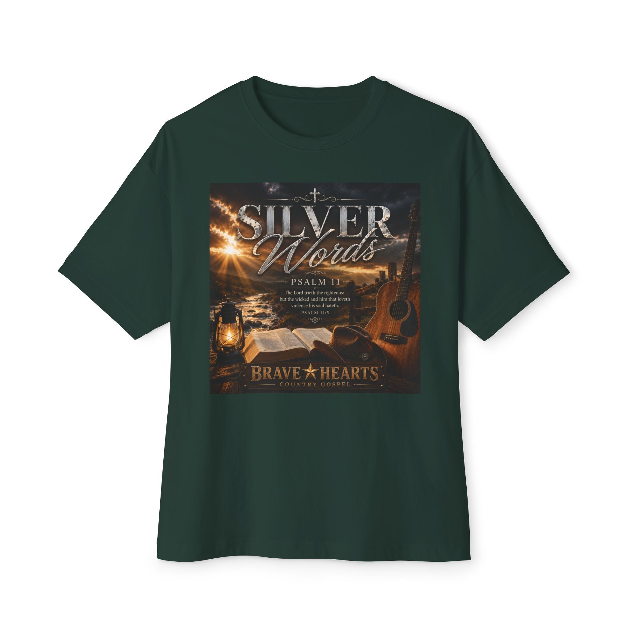 Silver Words — Brave Hearts Country Gospel T-Shirt