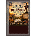 Lord, Be My Defender — Brave Hearts Country Gospel Spiral Notebook