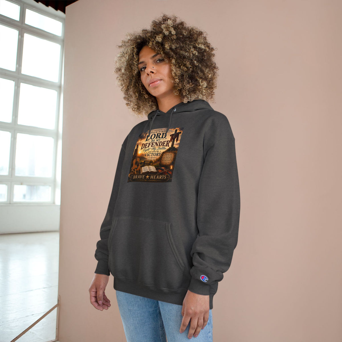 Lord Be My Defender – Brave Hearts Country Gospel Hoodie