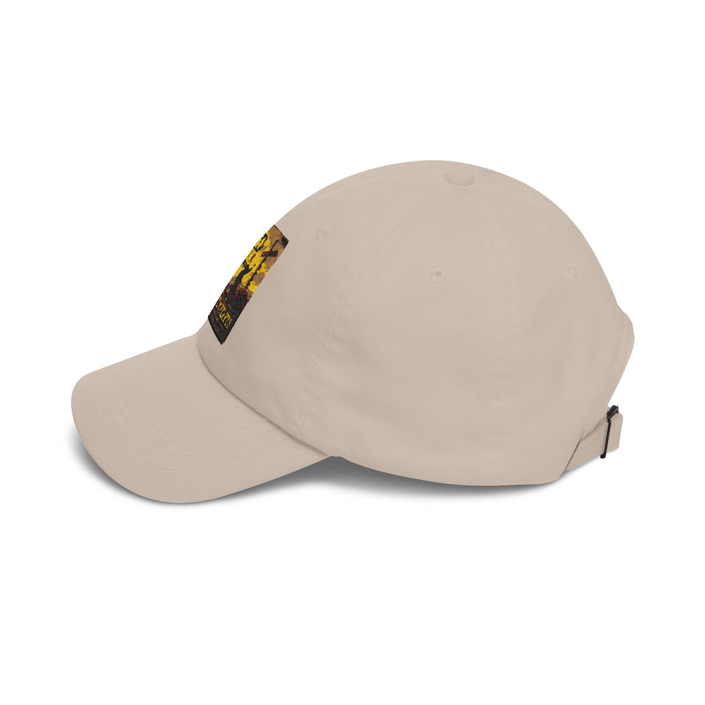 Brave Hearts Faith Dad Cap — "Lord Standin' by Me" Vintage Cross Baseball Hat