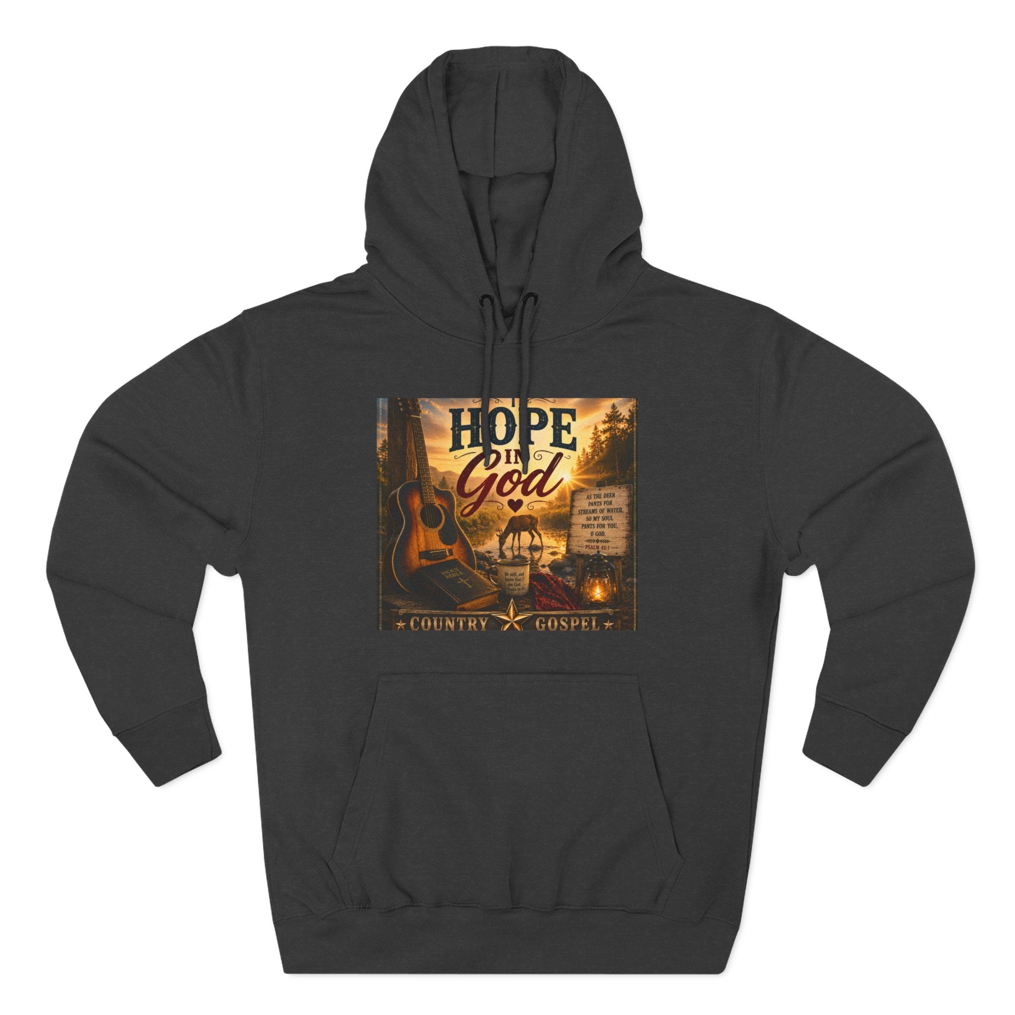 Hope in God  — Brave Hearts Country Gospel Fleece Hoodie