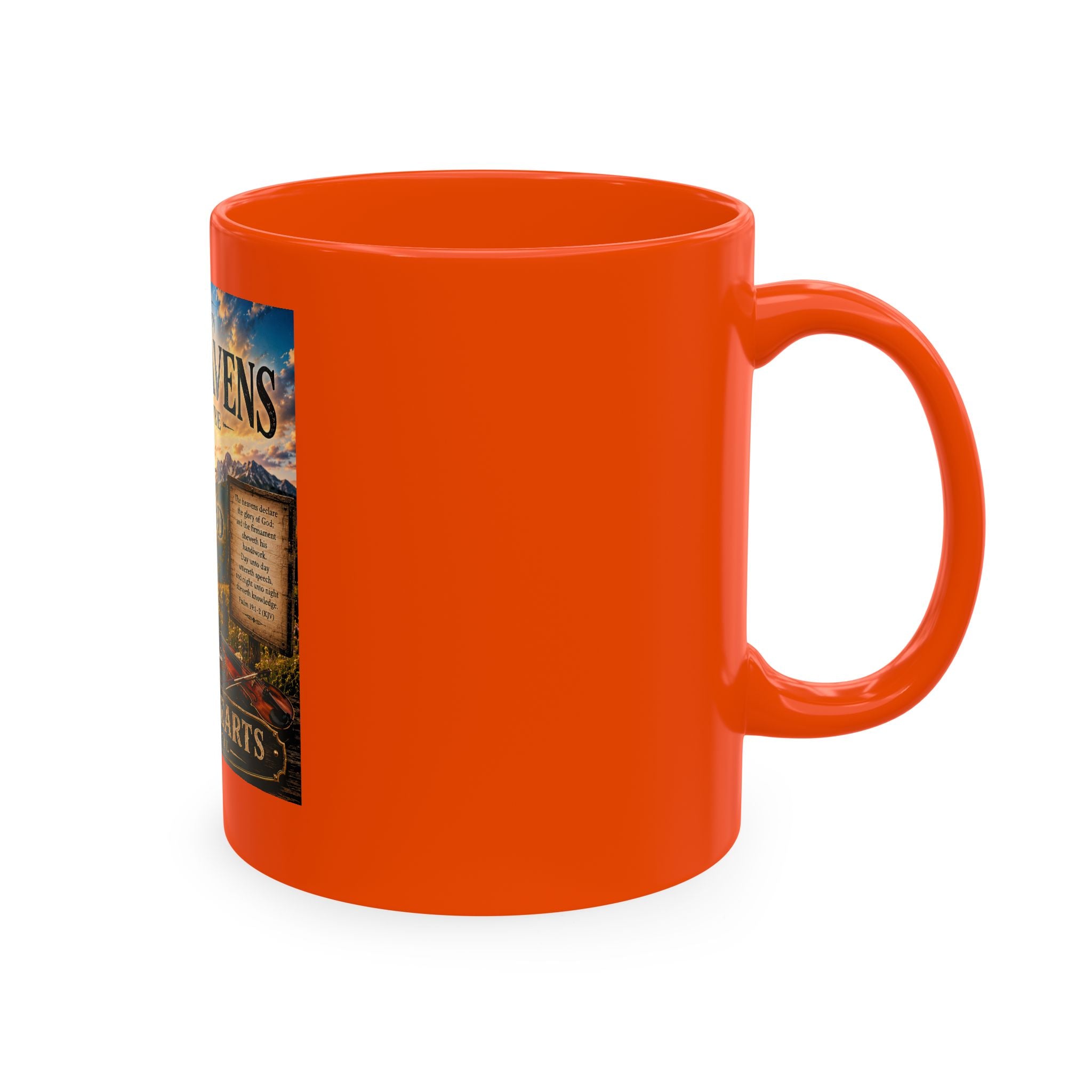 The Heavens Declare the Glory of God — Brave Hearts Country Gospel Mug