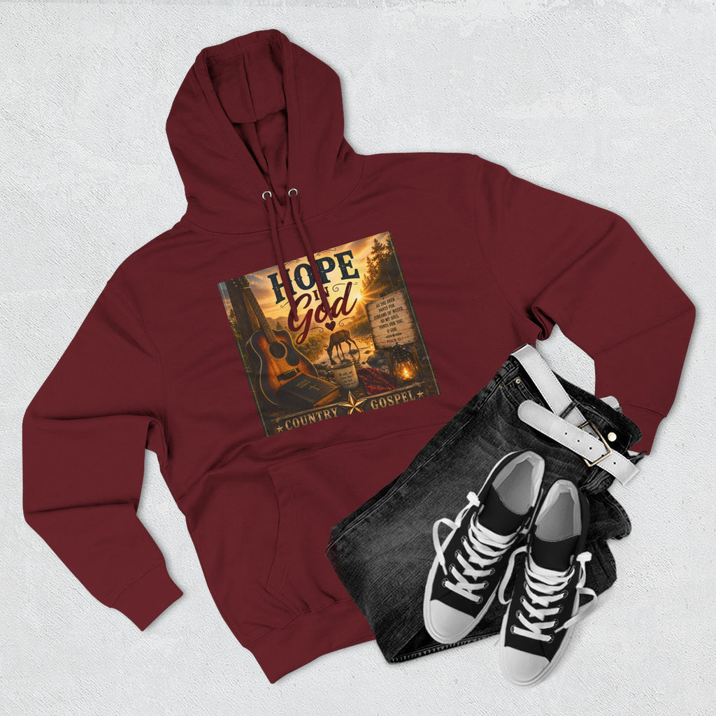 Hope in God  — Brave Hearts Country Gospel Fleece Hoodie