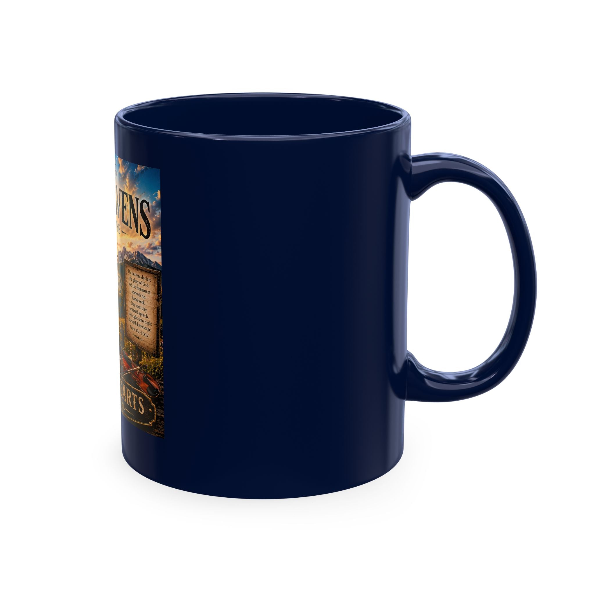 The Heavens Declare the Glory of God — Brave Hearts Country Gospel Mug