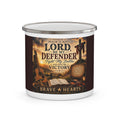 LORD BE MY DEFENDER Enamel Camping Mug — Brave Hearts Country Gospel