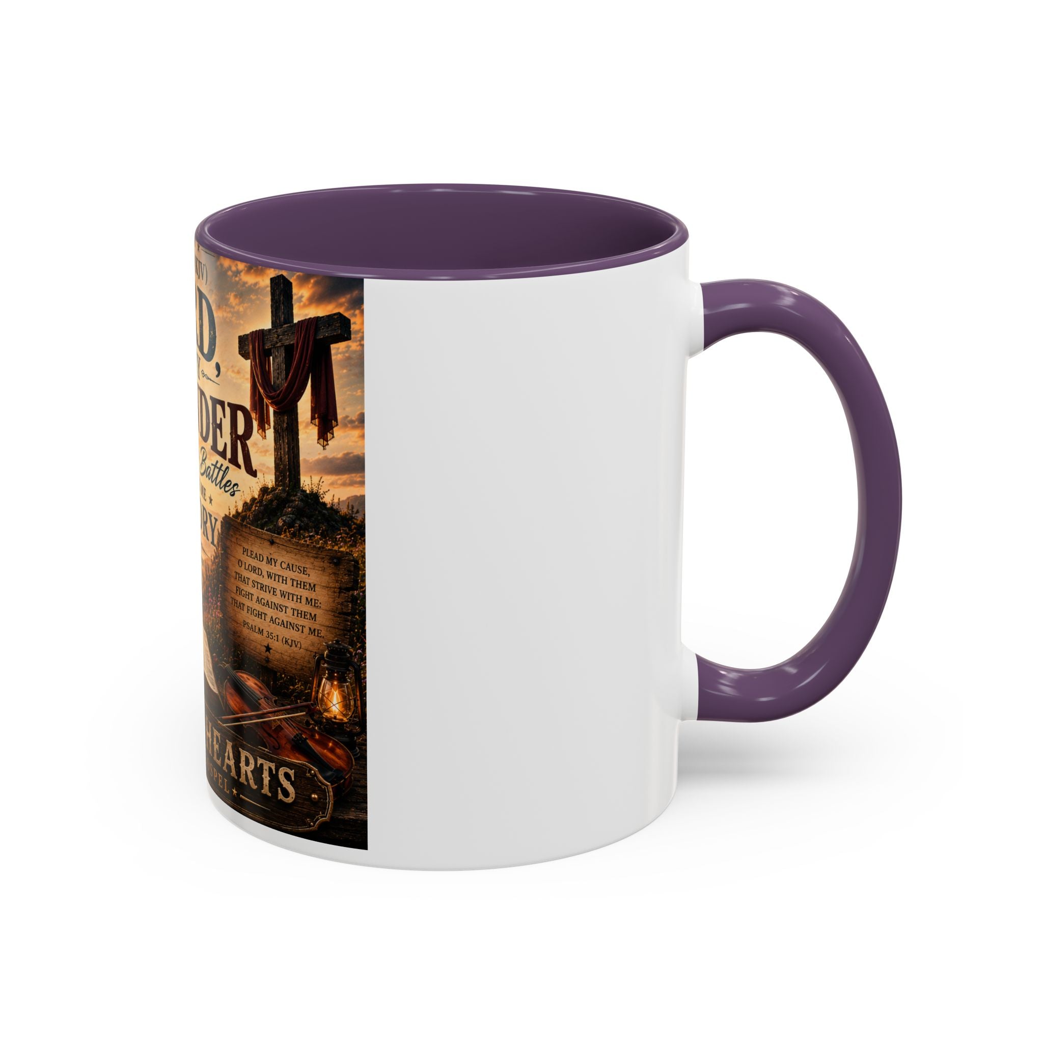Lord, Be My Defender — Brave Hearts Country Gospel Mug