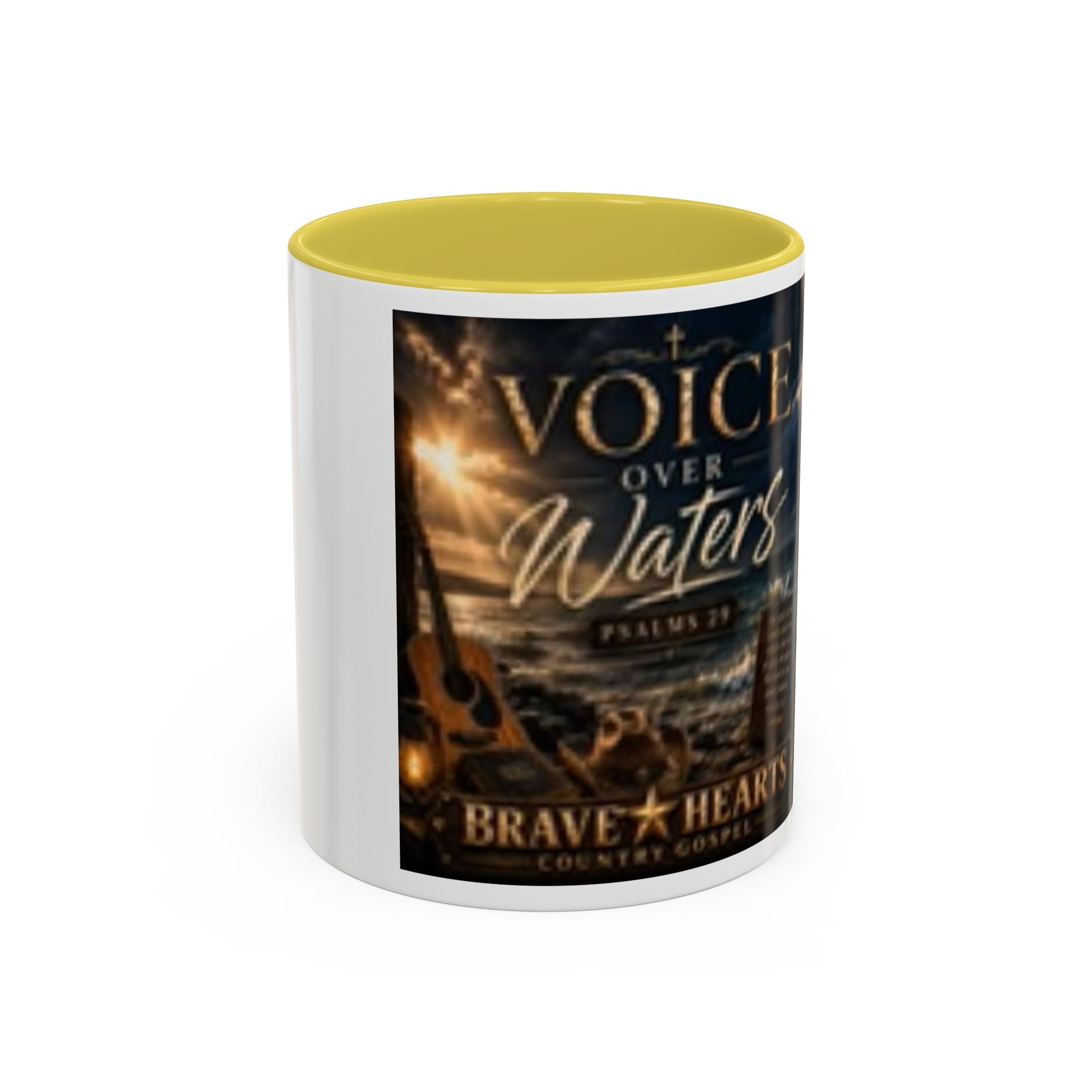 VOICE OVER WATERS - Brave Hearts Country Gospel MUGS (11oz & 15oz)
