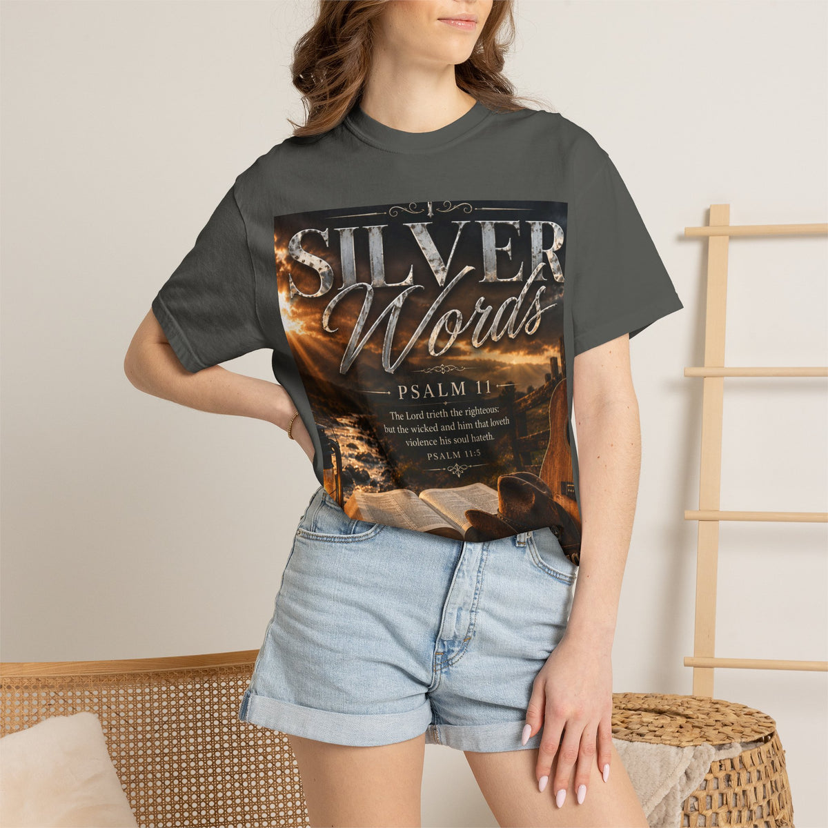 Silver Words — Brave Hearts Country Gospel T-Shirt