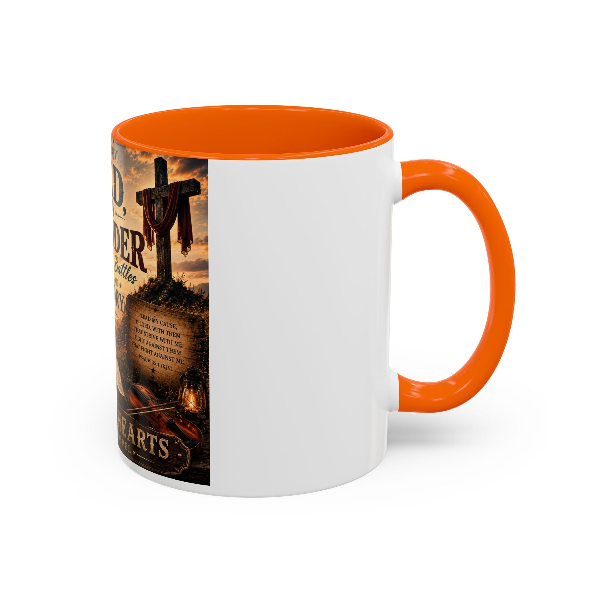 Lord, Be My Defender — Brave Hearts Country Gospel Mug