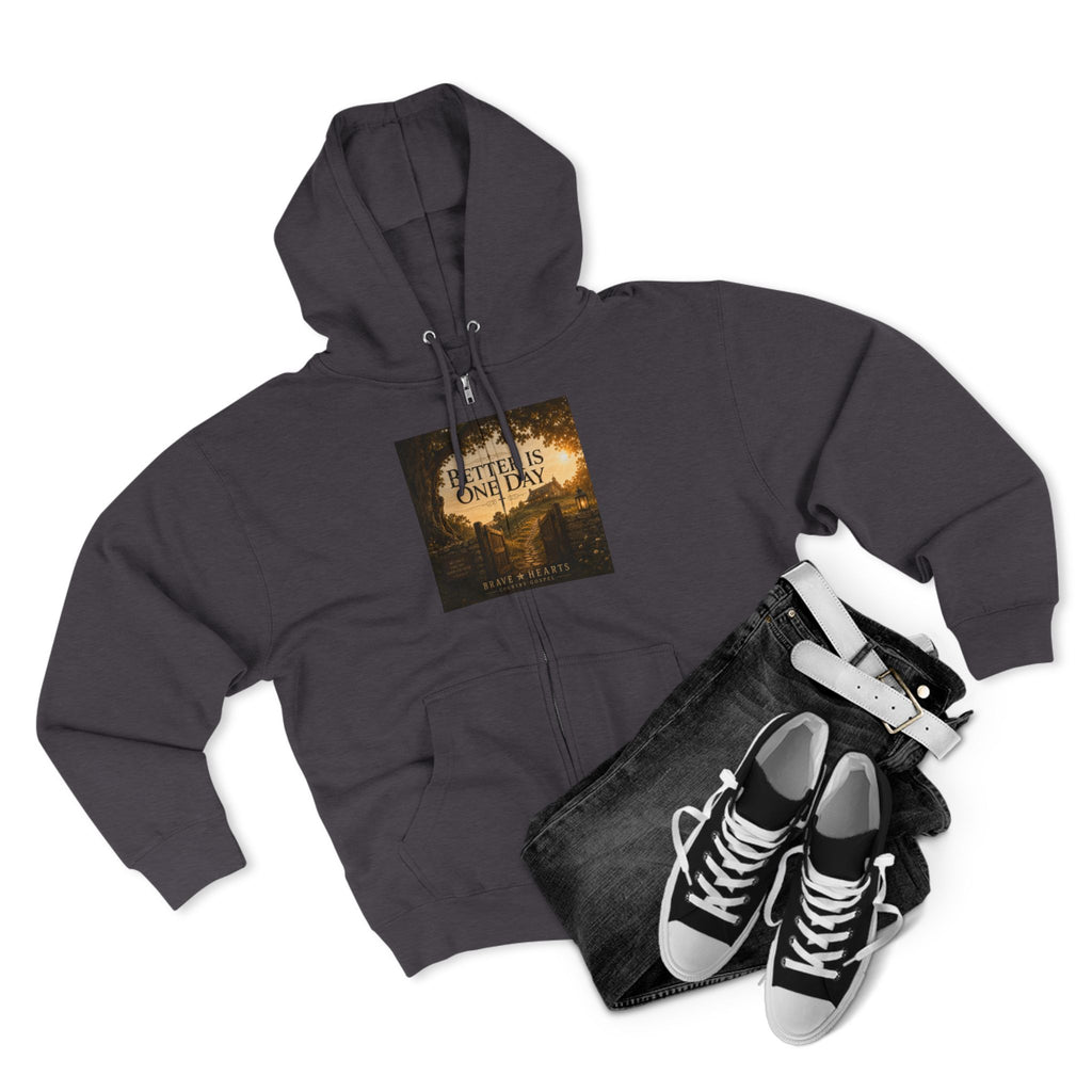 Better Is One Day - Brave Hearts Country Gospel Hoodie