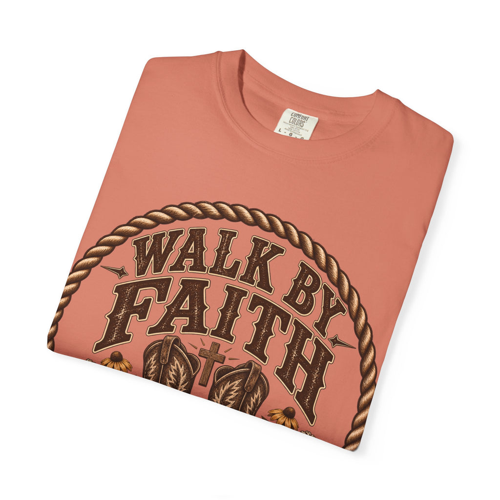 Walk By Faith - Bible Brave Hearts T-shirt