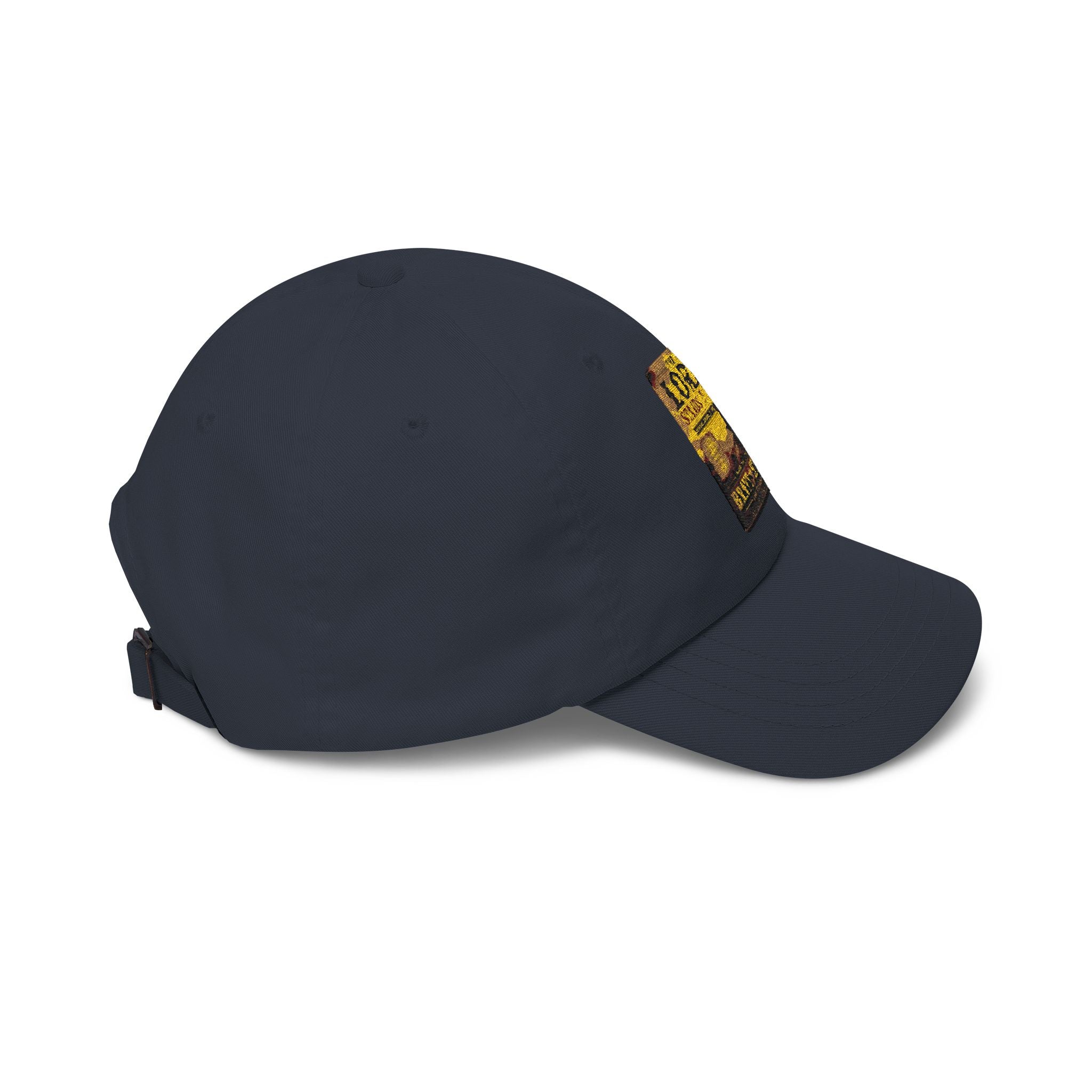 Brave Hearts Faith Dad Cap — "Lord Standin' by Me" Vintage Cross Baseball Hat