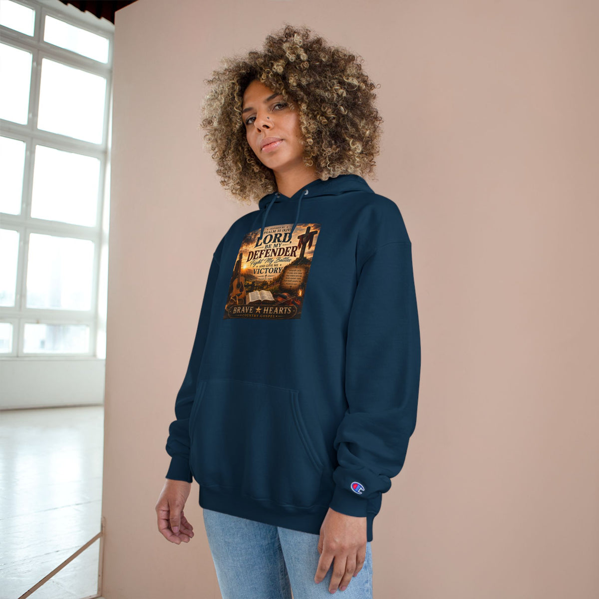 Lord Be My Defender – Brave Hearts Country Gospel Hoodie