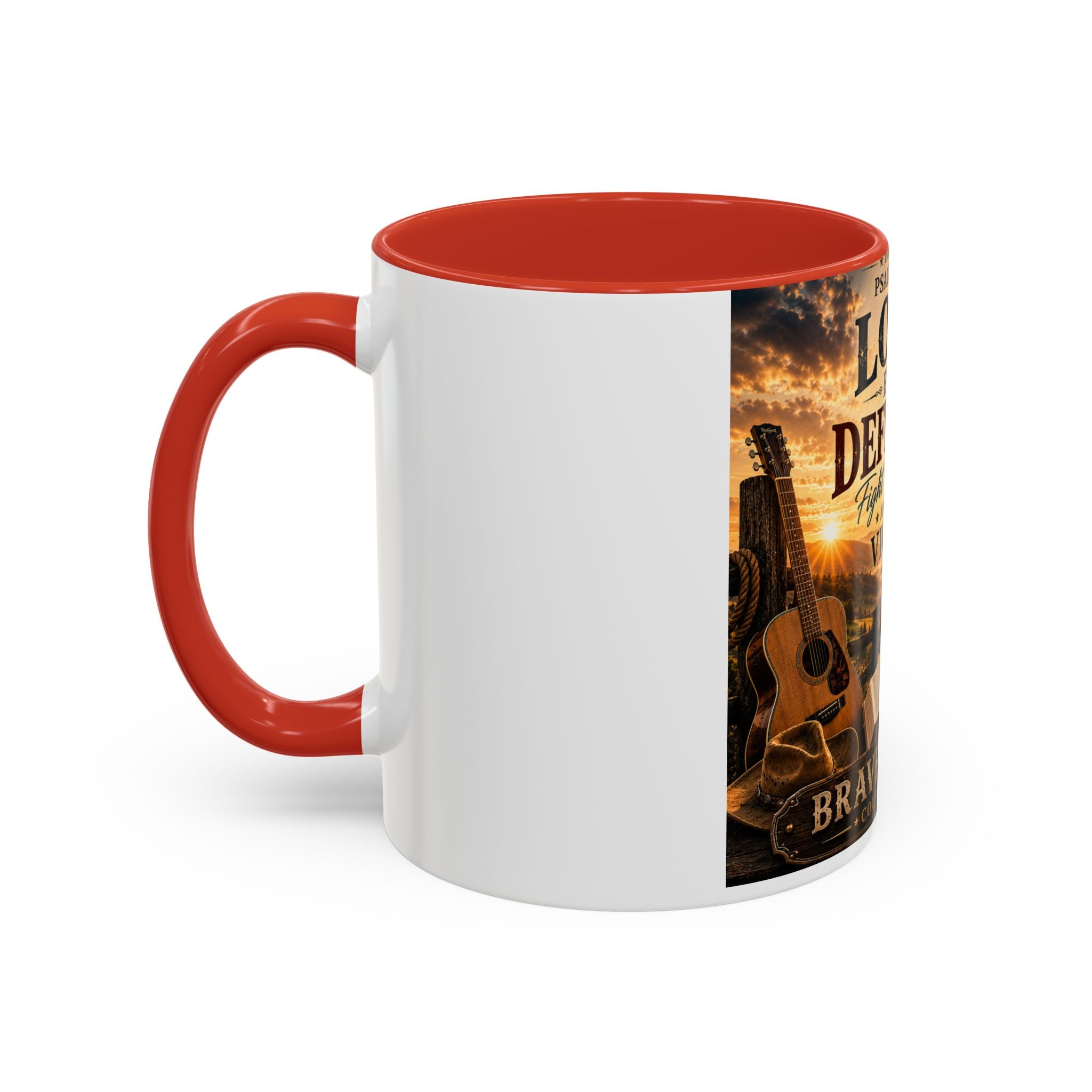 Lord, Be My Defender — Brave Hearts Country Gospel Mug