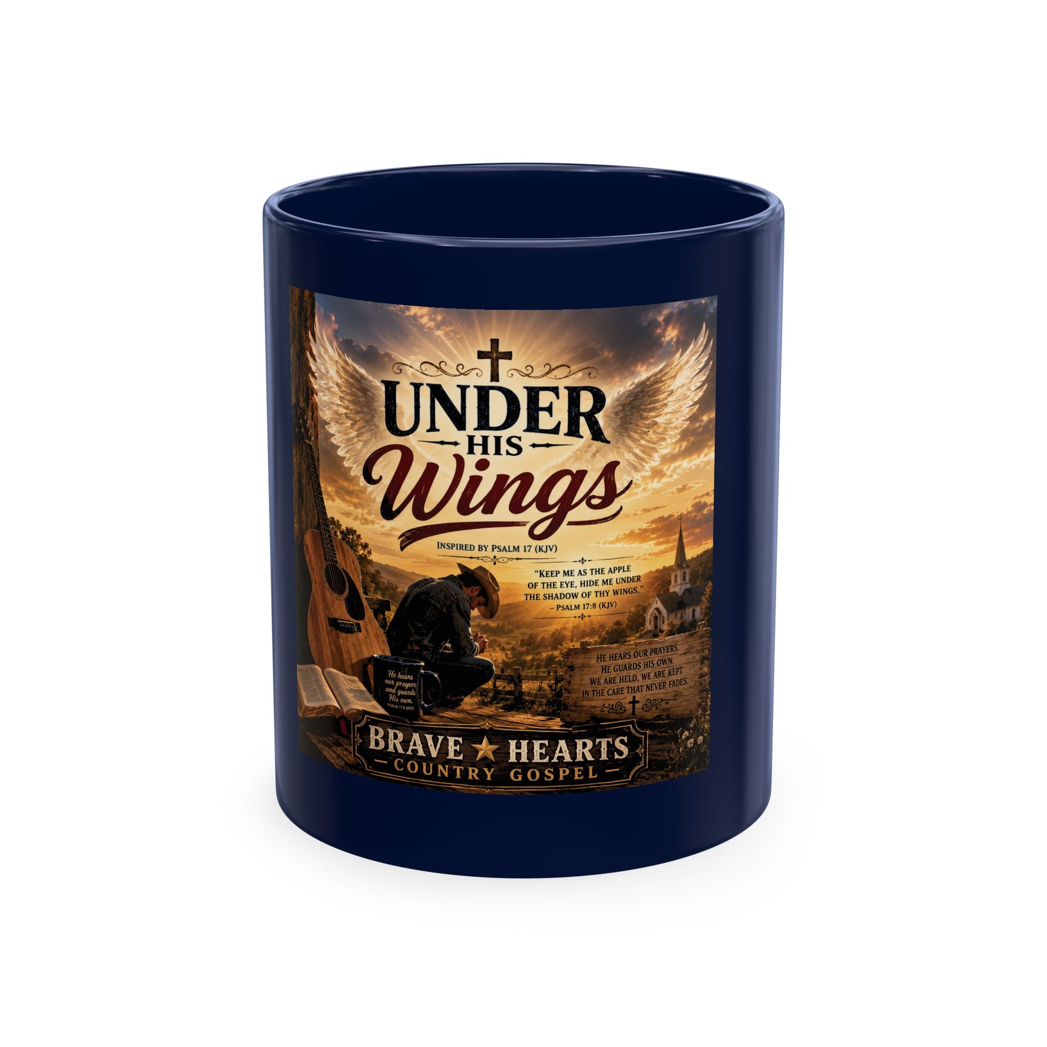 Under His Wings — Brave Hearts Country Gospel Mug