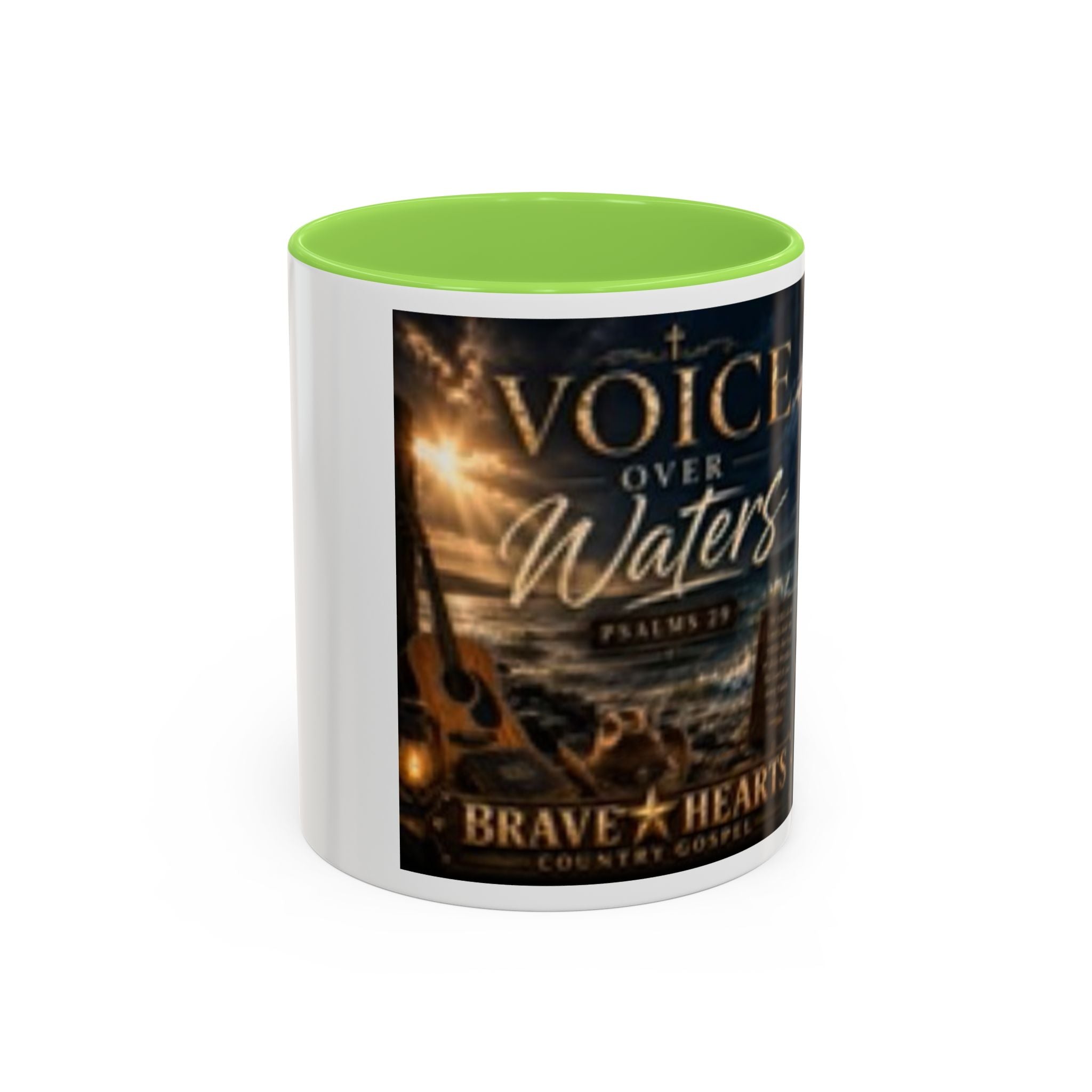 VOICE OVER WATERS - Brave Hearts Country Gospel MUGS (11oz & 15oz)