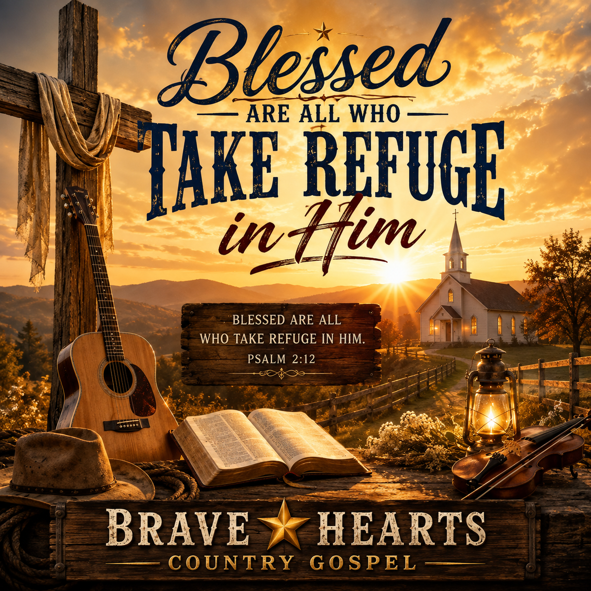 Blessed Are Those Who Take Refuge in Him — Brave Hearts Country Gospel