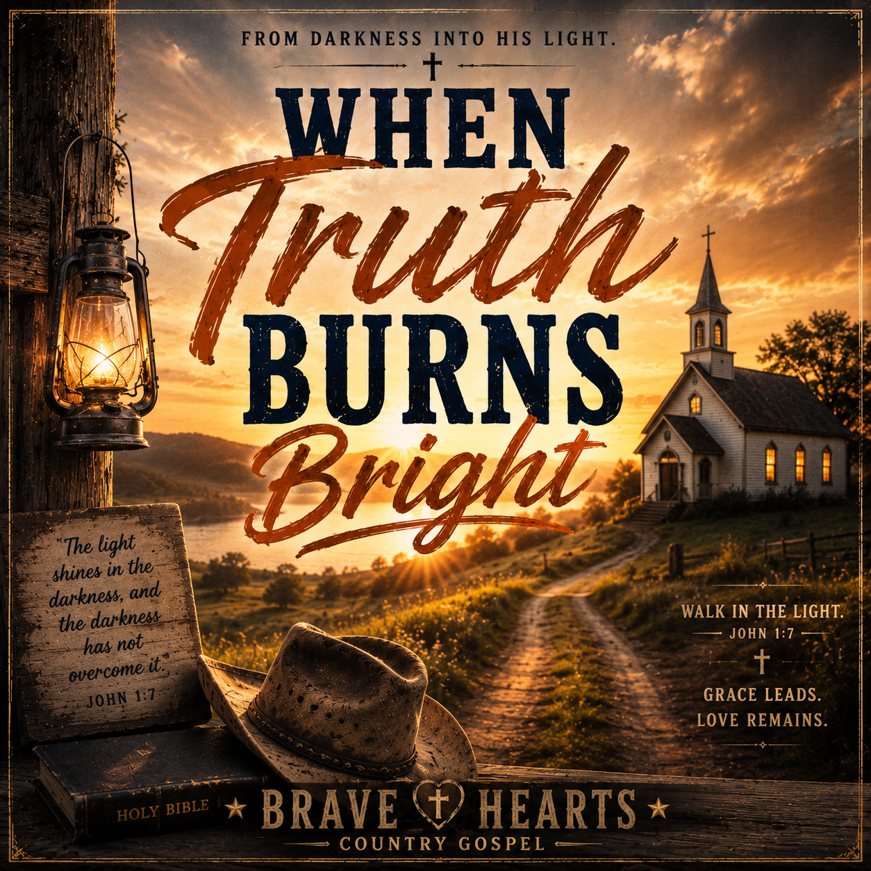 When Truth Burns Bright - Brave Hearts Country Gospel  | Gospel Country Music Download
