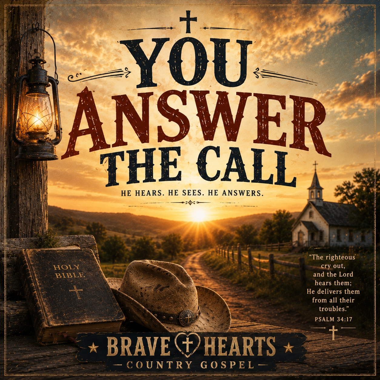 You Answer the Call - Brave Hearts Country Gospel | Gospel Country Music Download