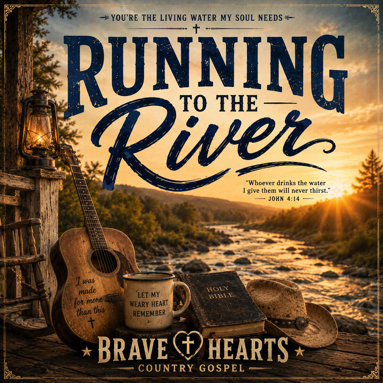 Running to the River - Brave Hearts Country Gospel | Gospel Country Music Download