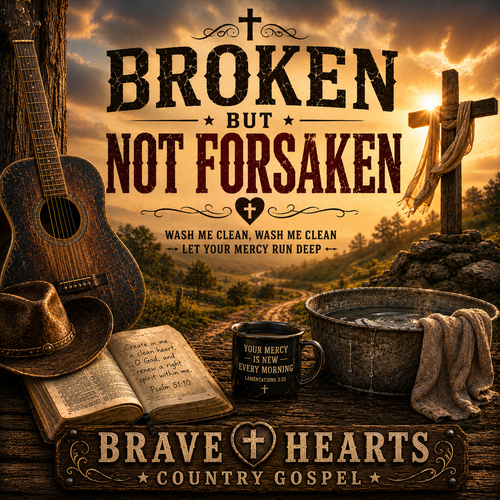 Broken But Not Forsaken - Brave Hearts Country Gospel | Gospel Country Music Download