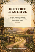 
Edited product
Debt Free and Faithful — 30 Day Devotional — Brave Hearts Country Gospel
Media: None