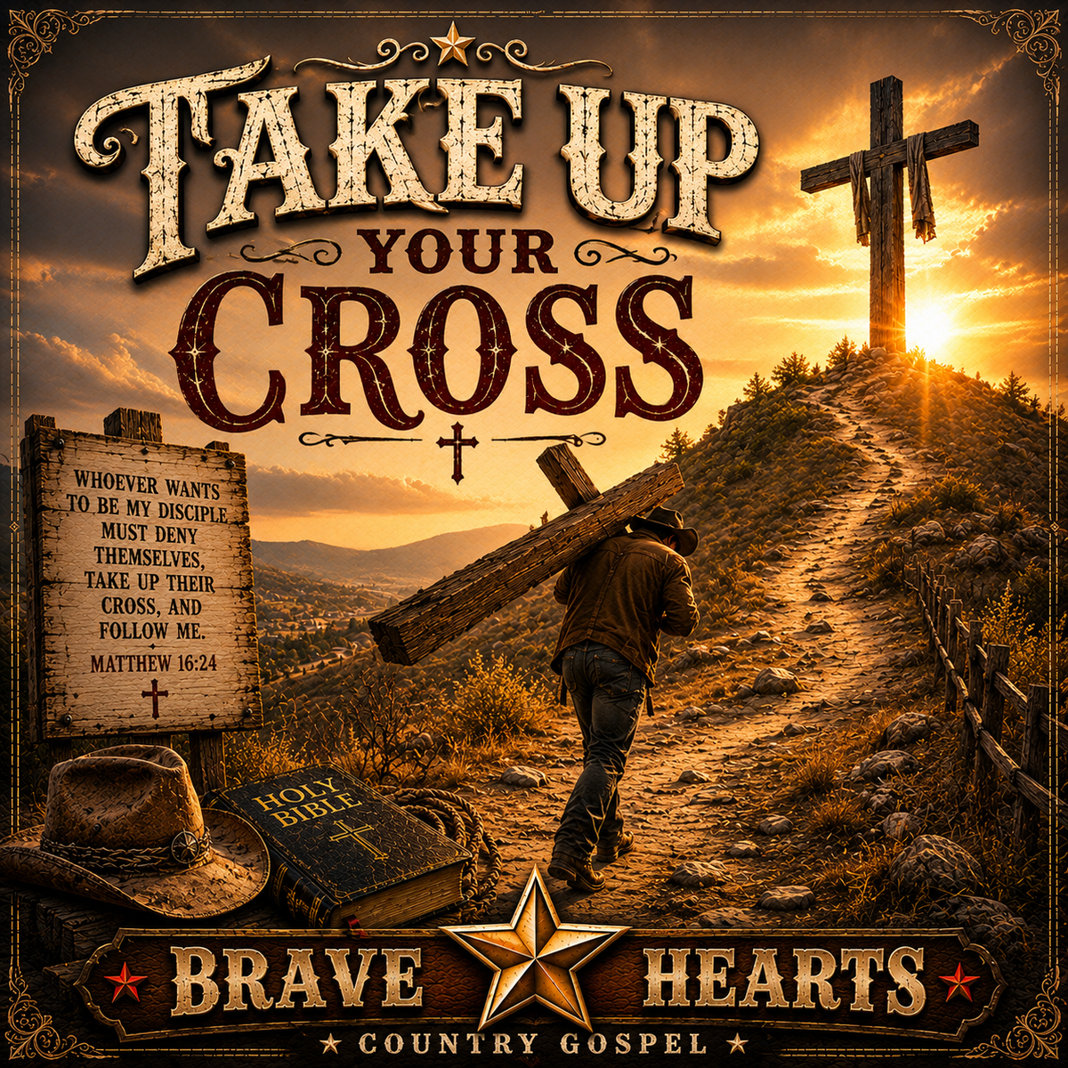 Take Up Your Cross — Brave Hearts Country Gospel — Morning Devotional Set